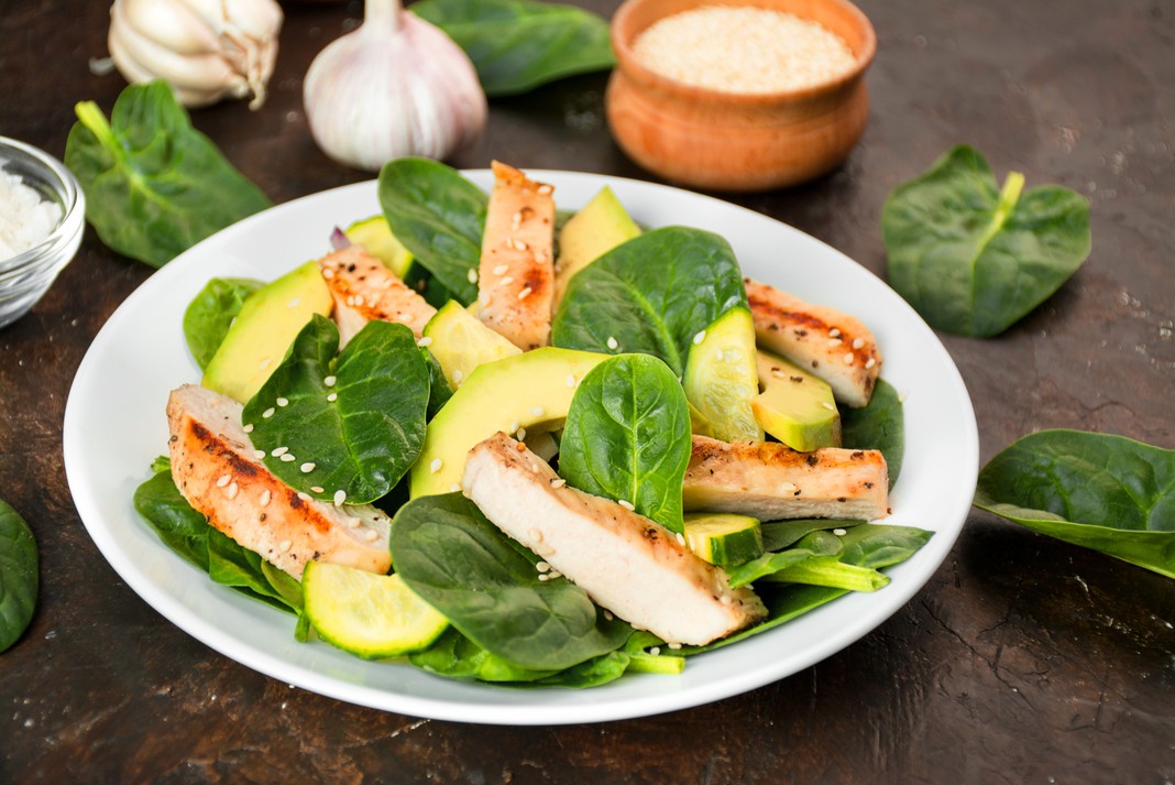 Easy Keto Bliss: 5-Minute Avocado Chicken Salad